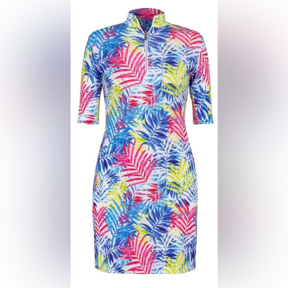 Tail ZAYA DRESS - PRISM PALM - M
Item #: FS1999 golf NWOT